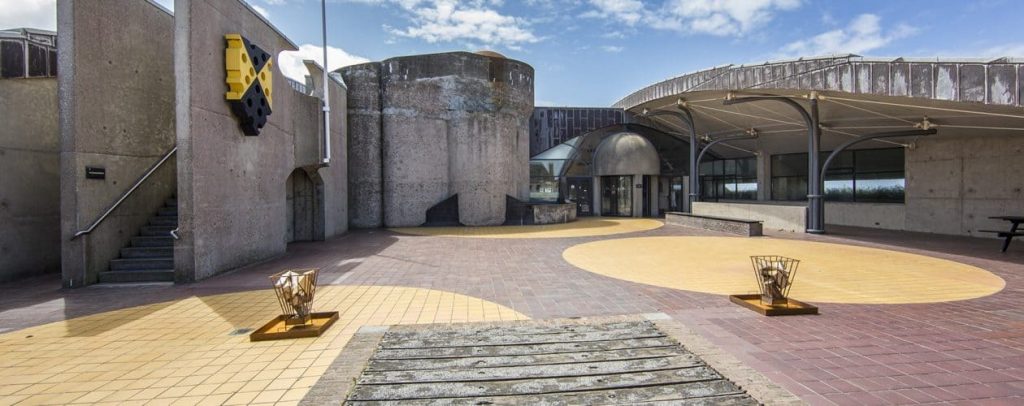 Fort Kijkduin vanaf buiten